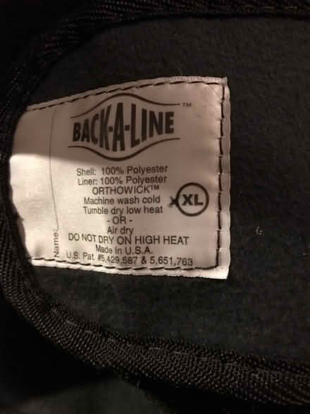 Photo of free XL BackBrace (Berkeley SW) #2