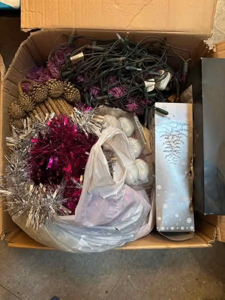 Photo of free Christmas decorations and Tree (North Tonbridge TN10) #2