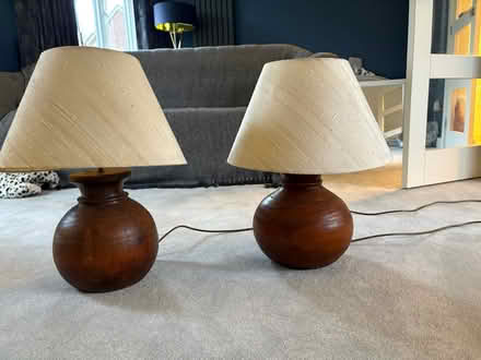 Photo of free Pair of lamps (Tring HP23) #1