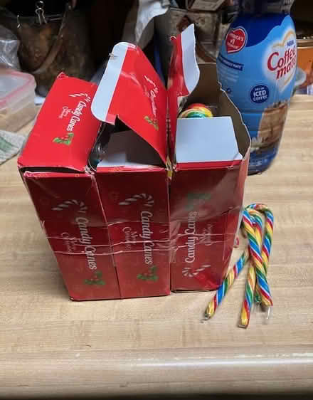 Photo of free 3 boxes of fruit candycanes (south sunnyvale) #2