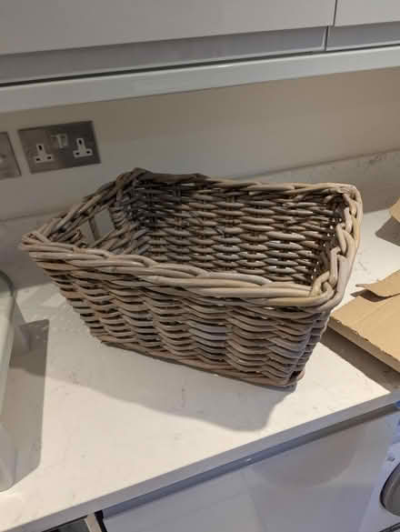 Photo of free Small whicker basket (OX4 Boulter Street) #1