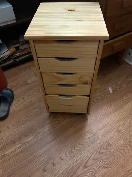 Photo of free 6 draws on wheels (Marley) #1