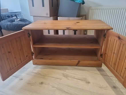 Photo of free TV Cabinet or Shoe Cabinet (Hurst Park, Molesey KT8) #2