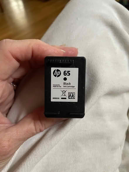Photo of free Hp printer cartridge #65 Black (Oakland) #1