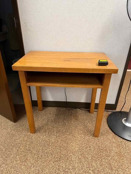 Photo of free Wood phone table (near Tartan/ Jockvale) #1