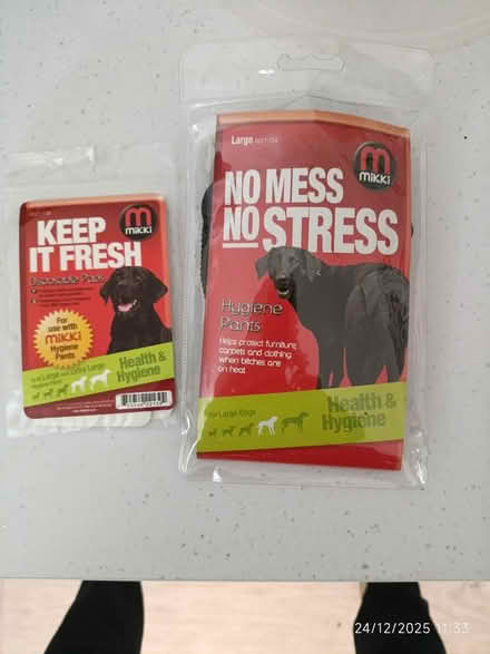 Photo of free Female dog period nappy and pads (WV4 parkfields) #1