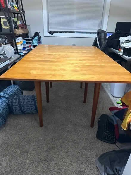 Photo of free Solid Light Maple Drop-Leaf Table (C’ville - close to Bristol Rd) #1