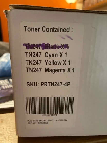 Photo of free Coloured toners (Seaside BN22) #1