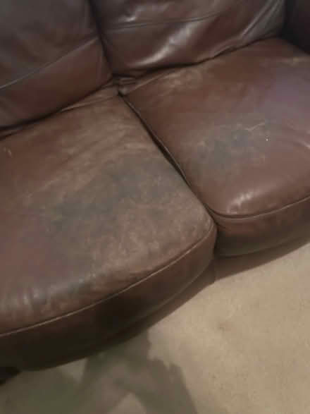 Photo of free leather living room set (Mount Airy, MD) #3