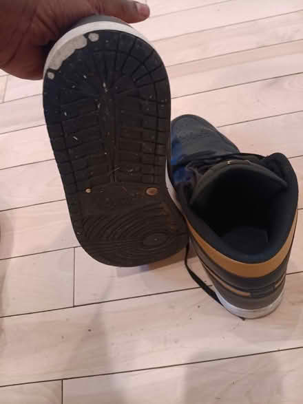 Photo of free Air Jordans Black and Gold (Bed-stuy) #4