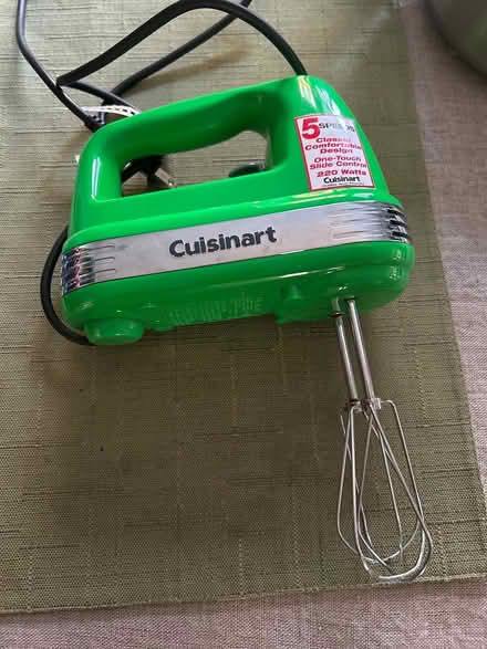 Photo of free Electric hand mixer (Silver Spring, MD) #1