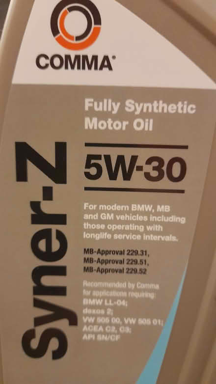 Photo of free 5w-30 motor oil (Barnsley S75) #2