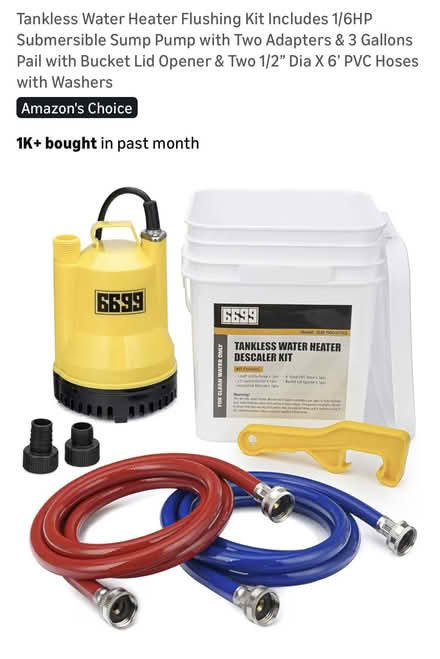 Photo of Descaling - Tankless water heater (San Antonio x El Camino) #1