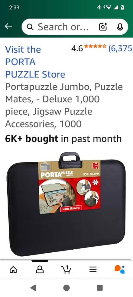 Photo of free Jigsaw puzzle zipped mat portable (Potters Bar EN6) #3