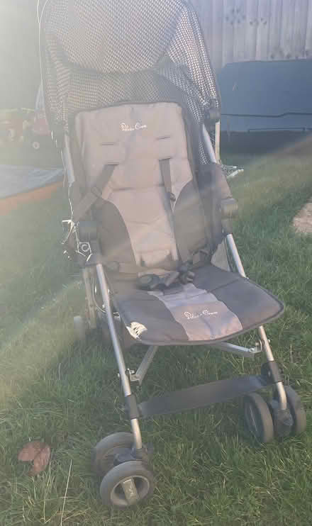 Photo of free silver cross pushchair (Benson, Wallingford) #1
