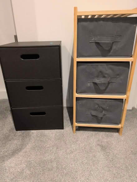 Photo of free 2 Storage Drawer Units (Old Trafford M15 4YL) #1