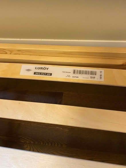Photo of free IKEA Bed Frame (Full) - L 77" W 56" (Vaughan/Oakwood area) #2