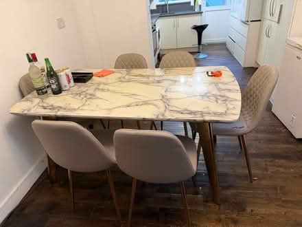 Photo of free Dining Table with 6 Chairs (Ealing TW8) #1