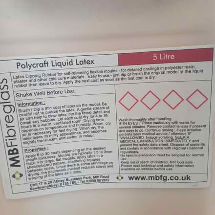 Photo of free Liquid latex (OX1 South Oxford) #2