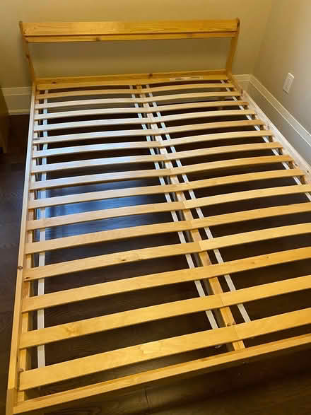 Photo of free IKEA Bed Frame (Full) - L 77" W 56" (Vaughan/Oakwood area) #1
