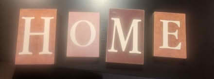 Photo of free Letters that spell HOME (Frederick, MD) #1