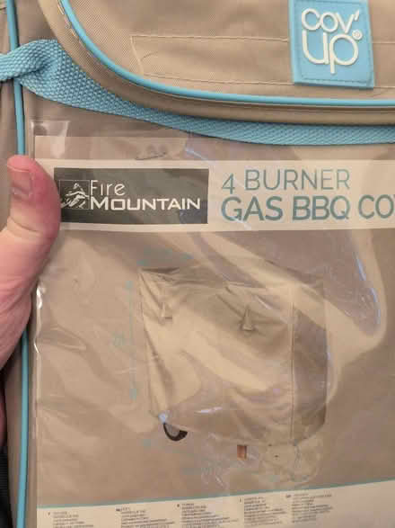 Photo of free 4 burner gas BBQ cover (Mansfield Road NW3) #1
