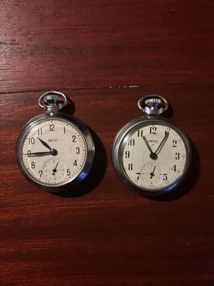 Photo of free A Pair of Old Smiths Pocket Watches (Chineham RG24) #1
