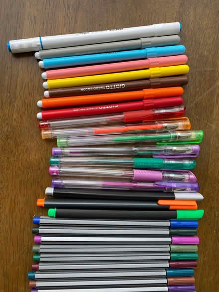 Photo of free Coloured pencils & pens (Aldrington BN3) #2