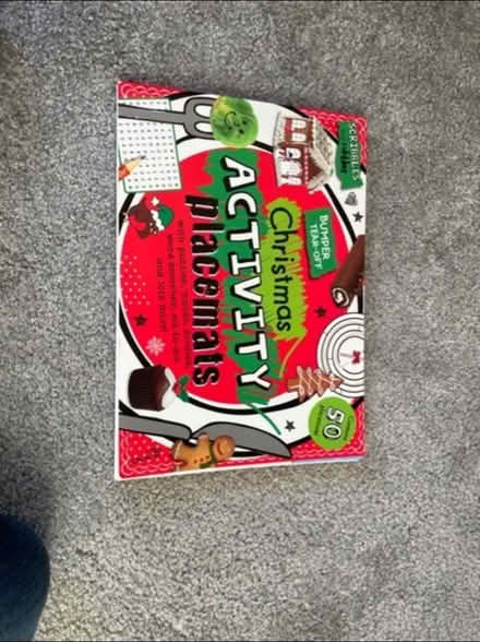 Photo of free christmas activity table mats (Kenilworth CV8) #1