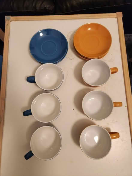 Photo of free 6 Cups with saucers (M6 6ED) #3