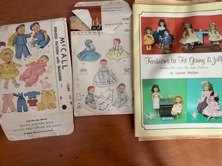 Photo of free doll clothes patterns (West Townsend) #1