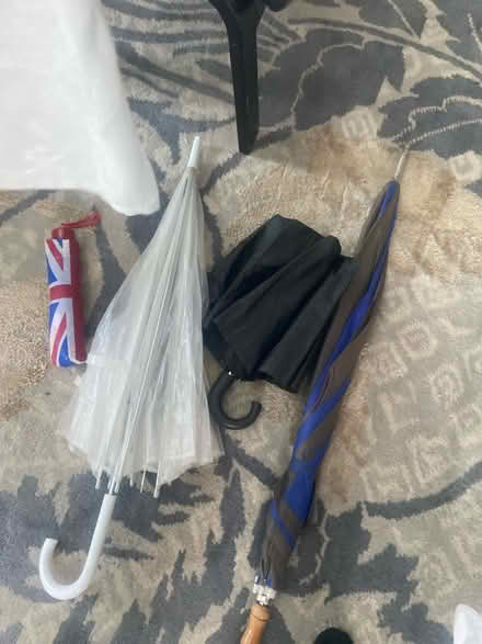 Photo of free 4 Adult size Umbrellas (Prescot Merseyside) #1