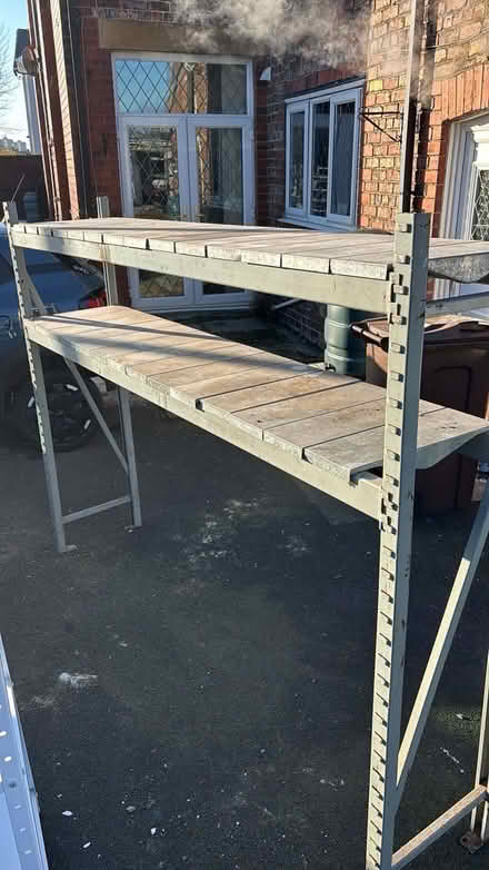 Photo of free Metal shelving (Crosby L23) #1
