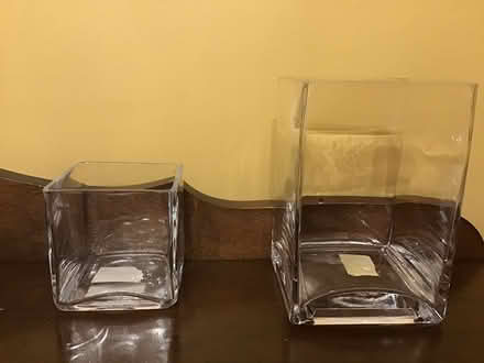 Photo of free Square vases (Conroy Rd & Walkley Rd) #1