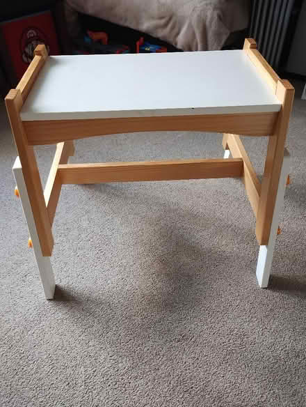 Photo of free Adjustable wooden desk (High Heaton) #1