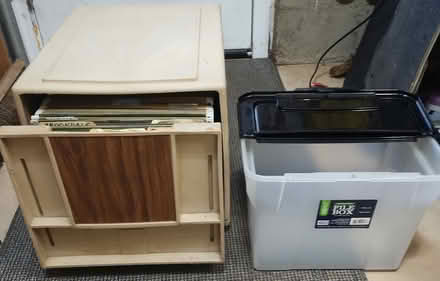 Photo of free File drawer and file box (North Chelmsford) #1