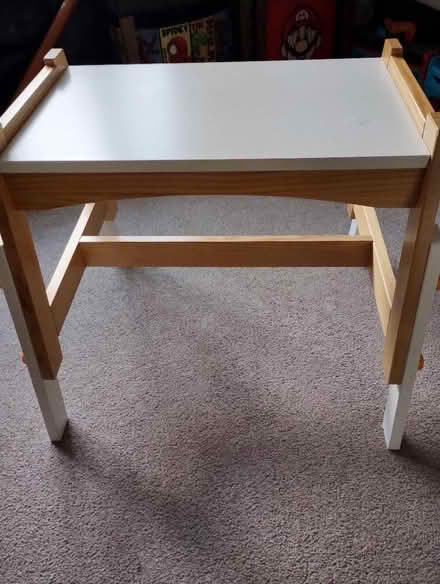 Photo of free Adjustable wooden desk (High Heaton) #2