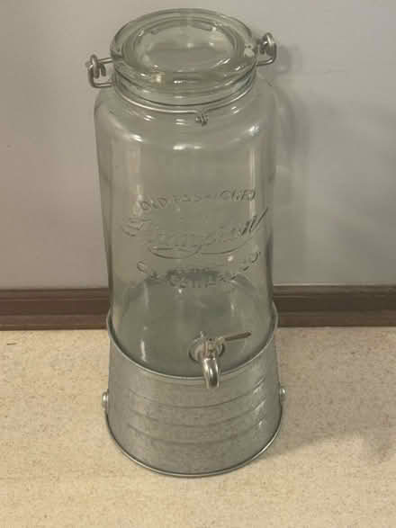 Photo of free Glass drink dispenser (Downers Grove - South) #1