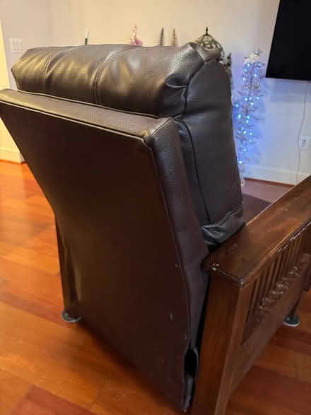 Photo of free Mission Style Leather Recliner (Hanover, MD) #1