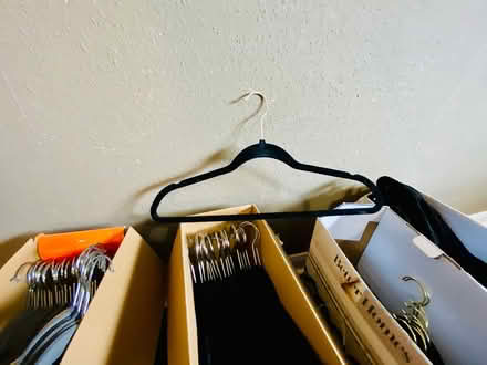 Photo of free Mostly NEW coat hangers 1 boxe (SW) #2