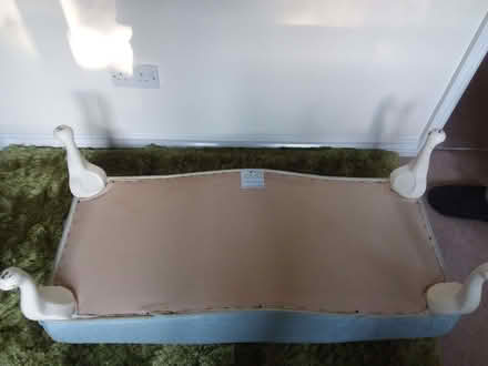 Photo of free Large Upholstered Footstool (Barton-on-Sea BH25) #2