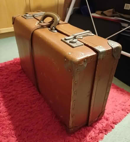 Photo of free Large vintage expandable suitcase (Bilton CV22) #1