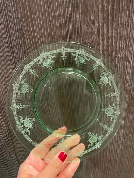 Photo of free Set of 5 plates: 7.25” diameter (Kirkland) #1