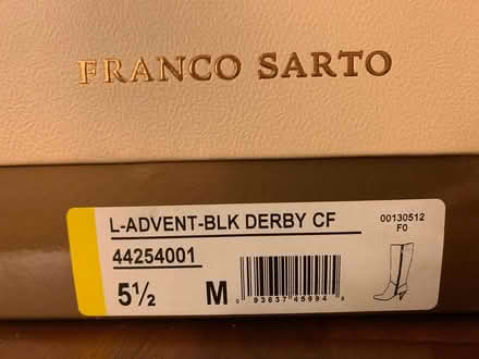 Photo of free Leather Boots Size 5.5 Black Derby (Ponderosa Park Area) #1