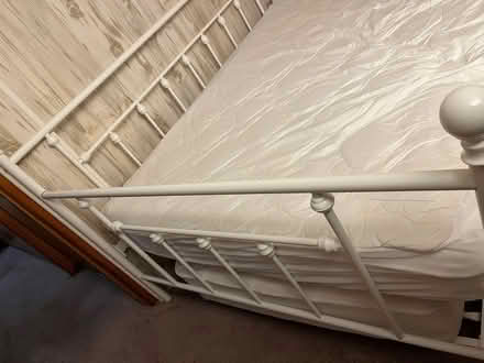 Photo of free Metal frame full bed with trundle (Dingmans Ferry) #2