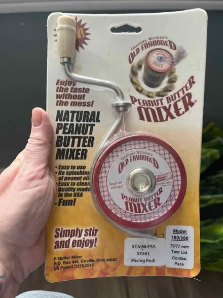 Photo of free Peanut butter mixer (Whitby - Kendalwood/Dundas-ish) #1