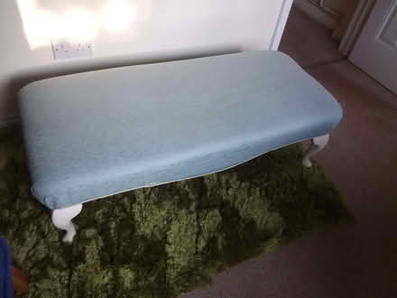 Photo of free Large Upholstered Footstool (Barton-on-Sea BH25) #1