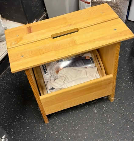 Photo of free IKEA storage stool (Frodsham WA6) #1