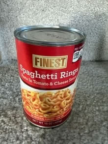 Photo of free Can of Spaghetti Rings (Sunnyvale, near Mary & Evelyn) #1