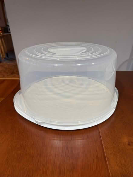 Photo of free Plastic layer cake container (Swarthmore) #1